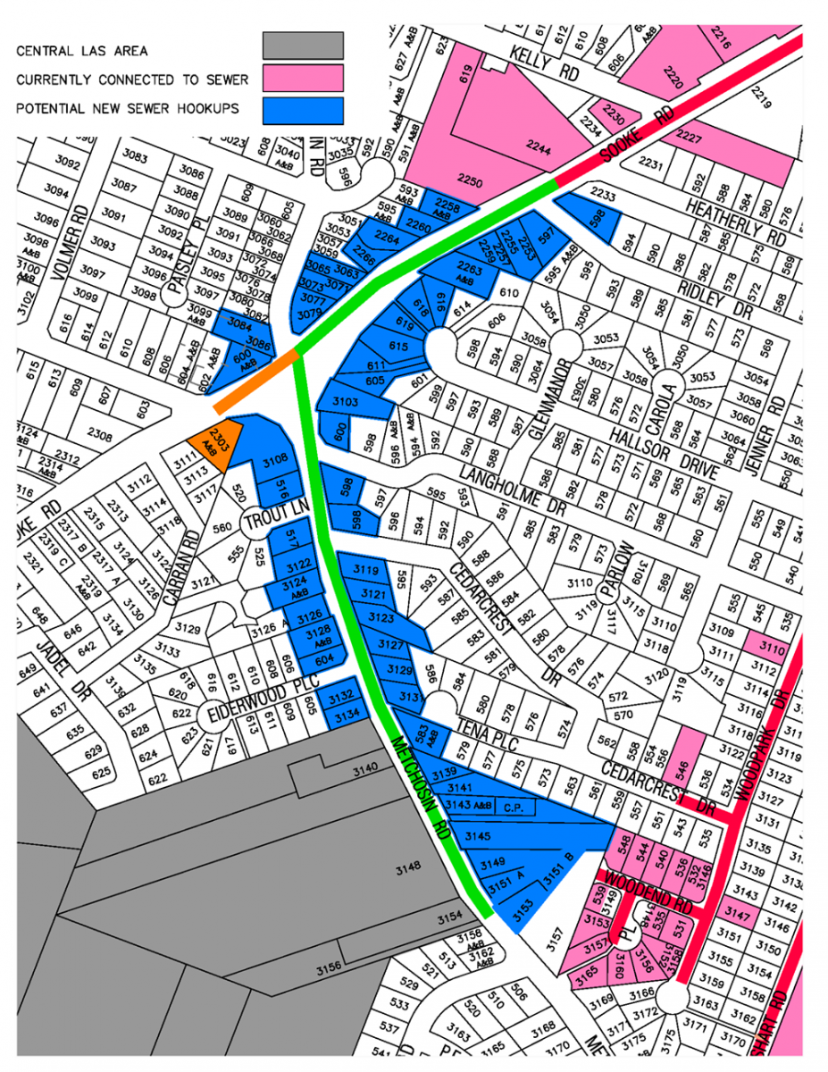 What is the cost to hook up to city sewer The University of North