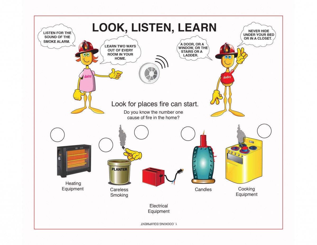 wallpapers Look Listen And Learn Clipart colwood student wins provincial fire