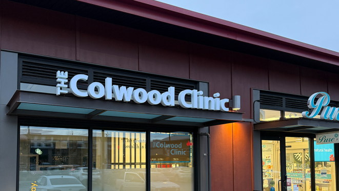 the colwood clinic exterior
