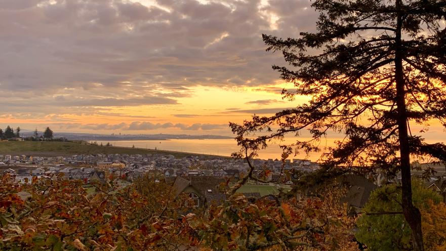 sunrise from promenade park