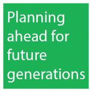 text: planning ahead for future generations
