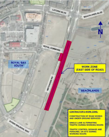 Metchosin Rd work June to October 2025