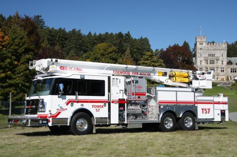 fire truck castle