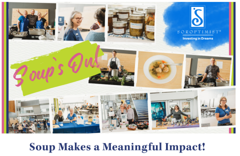 soups on soroptomist event image