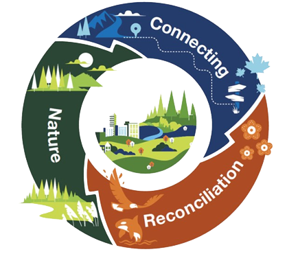national urban park graphic connecting nature and reconciliation