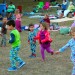 Kids dancing in pajamas at Movies on the Hill at West Shore Parks & Recreation