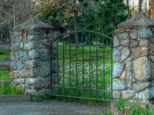 Pioneer Cemetery gate