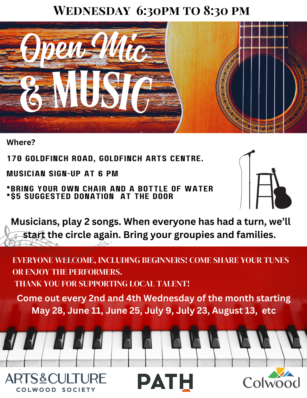open mic wednesdays