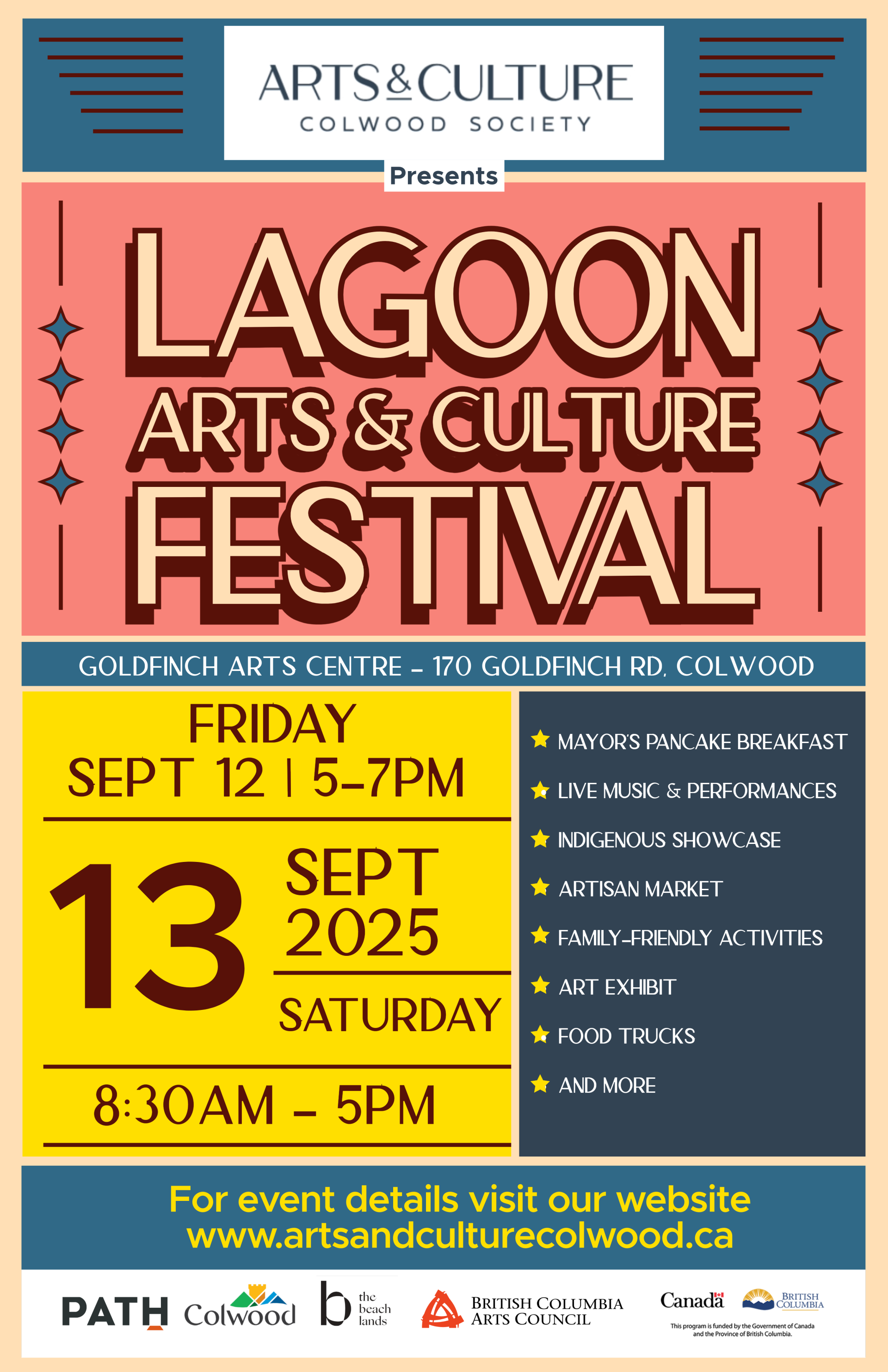 lagoon arts festival poster