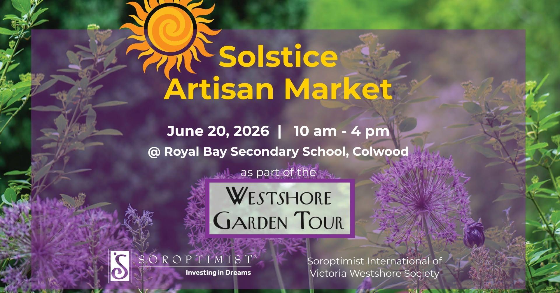 garden tour poster