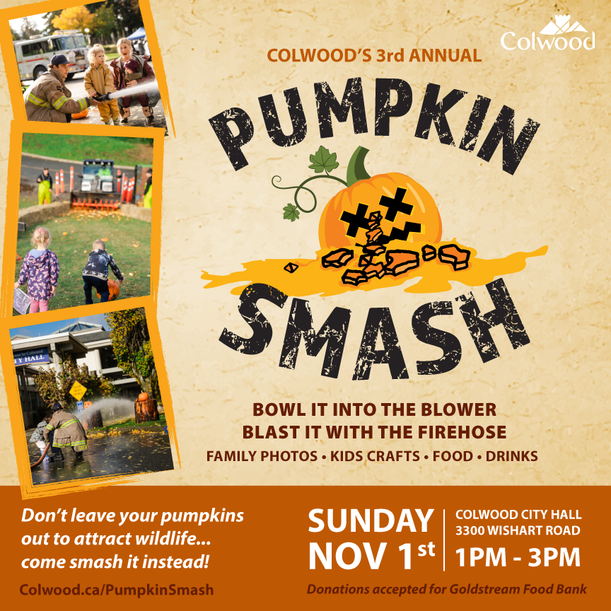 pumpkin smash poster